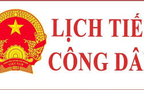 Lịch tiếp công dân năm 2021 của Chủ tịch, các Phó Chủ tịch UBND thành phố Thanh Hóa