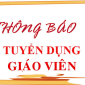 Xét tuyển lao động hợp đồng làm giáo viên theo Nghị định 111/2022/NĐ-CP của Chính phủ trên địa bàn thành phố Thanh Hóa (lần 2)