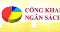 Công bố công khai số liệu dự toán ngân sách nhà nước năm 2023