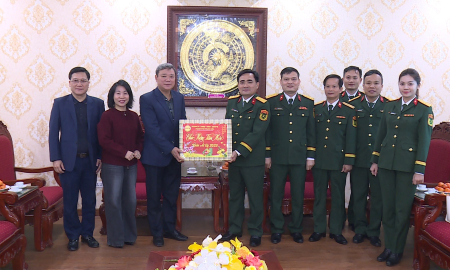 Lãnh đạo Công an tỉnh và thành phố Thanh Hóa kiểm tra, chúc Tết các đơn vị công an trên địa bàn thành phố đang làm nhiệm vụ dịp Tết nguyên đán Ất Tỵ năm 2025