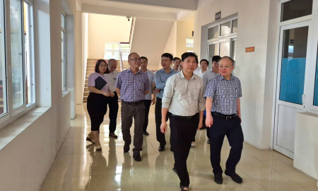 Chủ tịch UBND TP Thanh Hóa kiểm tra cơ sở vật chất chuẩn bị vận hành chính quyền hai cấp
