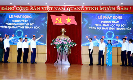 Thanh Hóa phát động phong trào “Bình dân học vụ số” trên toàn tỉnh