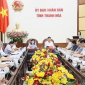 Hội nghị trực tuyến trao đổi về các giải pháp nâng cao Chỉ số Hiệu quả Quản trị và Hành chính công (PAPI) tỉnh Thanh Hóa năm 2023