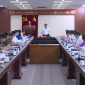 Đoàn công tác của Ban Bí thư Trung ương Đảng làm việc với Thành ủy thành phố Thanh Hóa