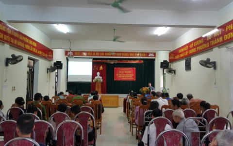 Phường Đông Hương tổ chức Hội nghị tập huấn, triển khai nhiệm vụ chuyển đổi số năm 2022