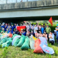 Xã Hoằng Quang hưởng ứng chiến dịch nhặt rác “Clean Up Việt Nam”