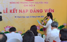 Đảng bộ thành phố Thanh Hóa chú trọng phát triển đảng viên là học sinh THPT