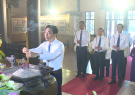 Đoàn đại biểu tỉnh Thanh Hóa dâng hoa, dâng hương Chủ tịch Hồ Chí Minh nhân kỷ niệm 135 ngày sinh của Người