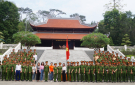 Lớp sơ cấp lý luận chính trị đi thực tế, học tập về truyền thống cách mạng tại K9- Đá Chông