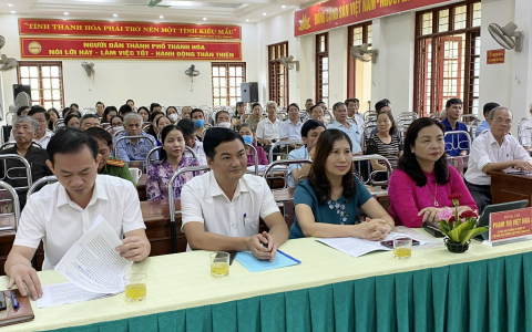 Thành phố Thanh Hóa: Hưởng ứng học tập suốt đời năm 2022