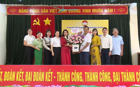 Phường Tân Sơn: Tọa đàm Kỷ niệm 94 năm Ngày truyền thống Mặt trận Tổ quốc Việt Nam