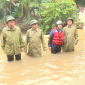 Lãnh đạo thành phố Thanh Hóa kiểm tra tình hình các vùng bị ngập lụt