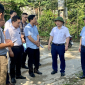 Chủ tịch UBND Thành phố Thanh Hóa Lê Trọng Thụ kiểm tra hiện trường các dự án