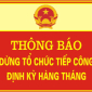  Thông báo: Tạm dừng tiếp công dân định kỳ ngày 31 tháng 8 năm 2021 của Chủ tịch UBND thành phố Thanh Hoá