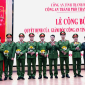 Công bố quyết định giải thể công an cấp huyện, thị xã, thành phố