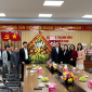 Đồng chí Phó Chủ tịch HĐND thành phố đi thăm chức mừng các bệnh viện nhân 69 năm ngày Thầy thuốc Việt Nam