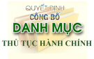 Công bố danh mục thủ tục hành chính sửa đổi, bổ sung trong lĩnh vực đăng ký biện pháp bảo đảm, lĩnh vực hộ tịch thuộc thẩm quyền quản lý nhà nước của Sở Tư pháp tỉnh Thanh Hóa