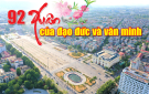 92 Xuân của đạo đức và văn minh