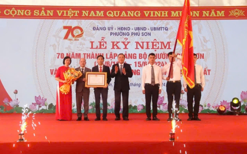 Phường Phú Sơn tổ chức kỷ niệm 70 năm thành lập Đảng bộ phường