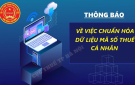 Rà soát, chuẩn hóa dữ liệu mã số thuế cá nhân phục vụ triển khai Đề án 06 của Chính phủ