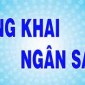 UBND thành phố Thanh Hóa: Công bố công khai số liệu dự toán ngân sách nhà nước năm 2024