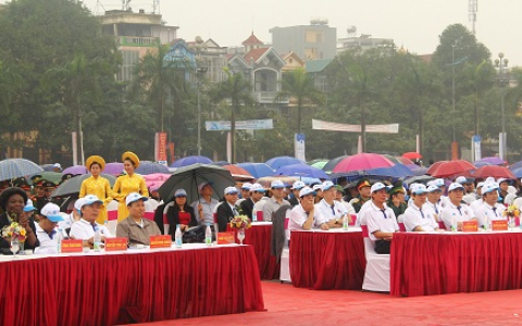 Mít tinh quốc gia hưởng ứng Ngày Nước thế giới năm 2016