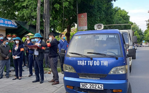 Thành phố Thanh Hóa thực hiện cưỡng chế thu hồi đất