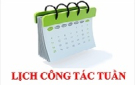 Lịch công tác tuần UBND thành phố Thanh Hóa Từ ngày 22/7/2019 đến ngày 28/7/2019