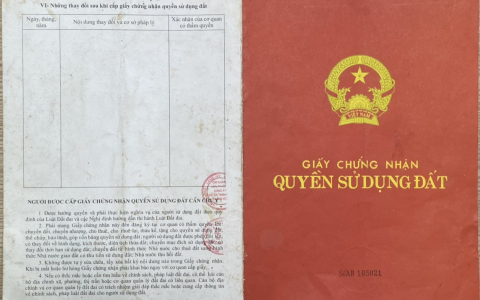 THÔNG BÁO Về việc hủy bỏ Trang bổ sung kèm theo Giấy chứng nhận quyền sử dụng đất, quyền sở hữu nhà ở và tài sản khác gắn liền với đất