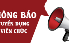 Ban QLDA đầu tư xây dựng thông báo: Triệu tập thí sinh tham dự vòng 2, kỳ xét tuyển viên chức 2024