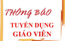 THÔNG BÁO: Triệu tập thí sinh tham gia dự tuyển vòng 2 (kiểm tra sát hạch), kỳ tuyển  dụng viên chức ngành Giáo dục và Đào tạo thành phố Thanh Hóa năm 2025 